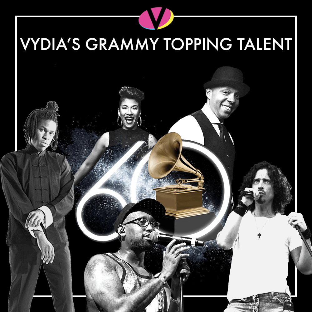 Vydia's Talent Topping the 2018 Grammy Nominations