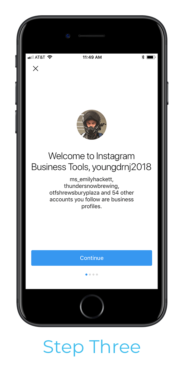 Instagram Connect Step 3