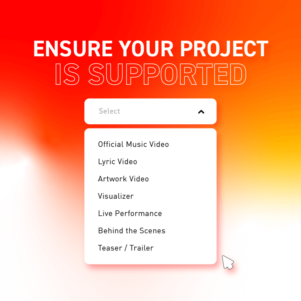Video Types and Their Corresponding Networks Vydia