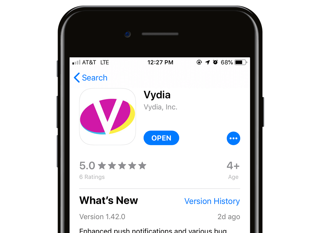 Download Vydia Mobile