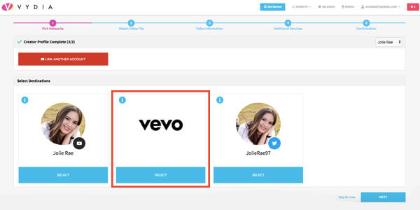 How To Submit To Vevo: Step 8